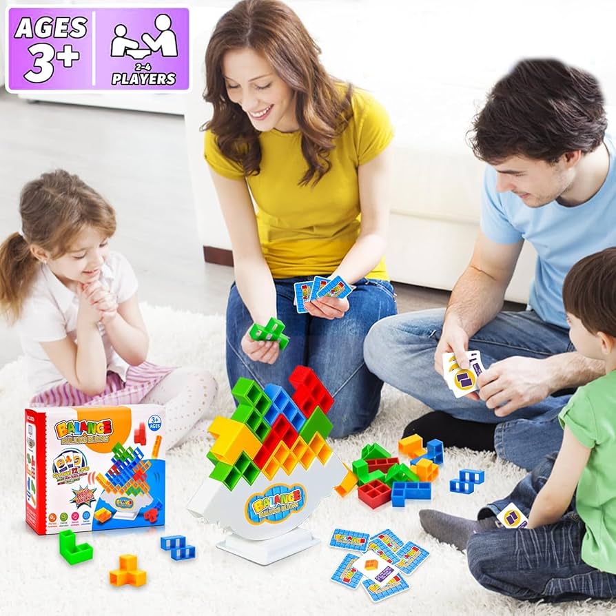 Shipra Play House Balancing Tetra Tower